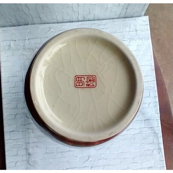 Vintage Ming Tao Japanese Vase: Peacock & Floral Decor - Picture 3 of 4